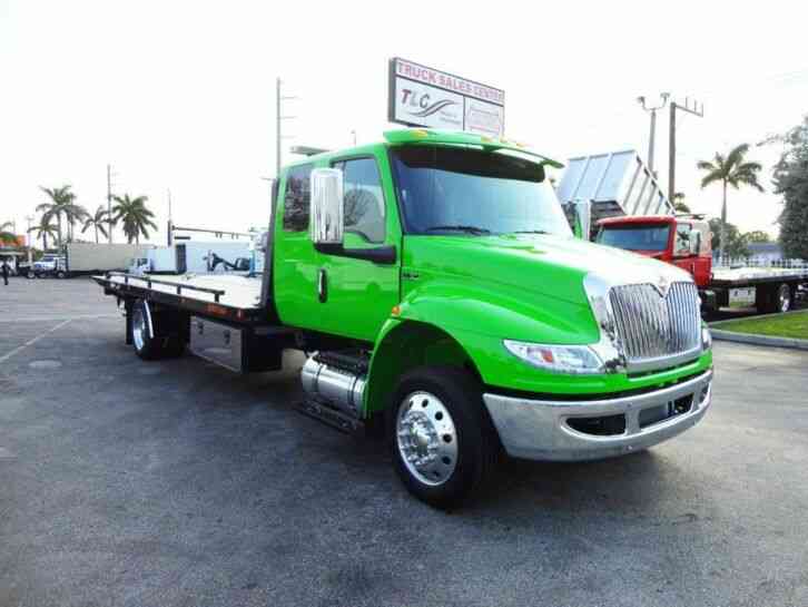 International MV607 22' JERRDAN ROLLBACK TOW TRUCK. 22SRR6TWLP. . 300HP (2022)