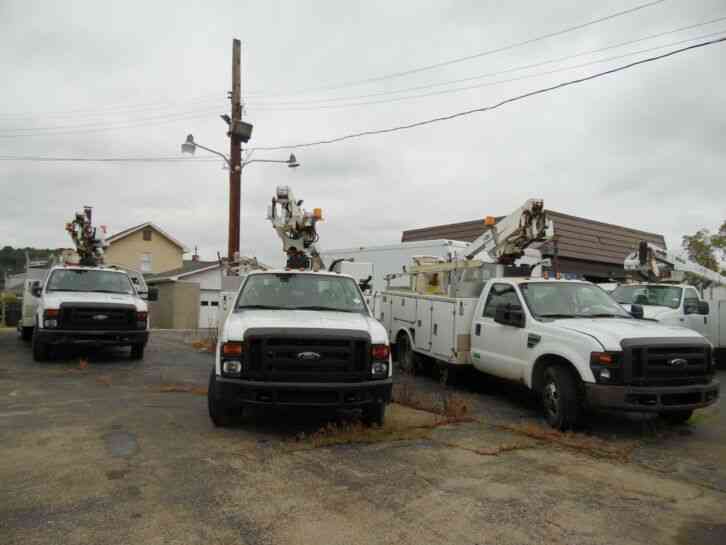 Ford F-350 BUCKET TRUCK 30FT BOOM BED PROJECTS (2008)