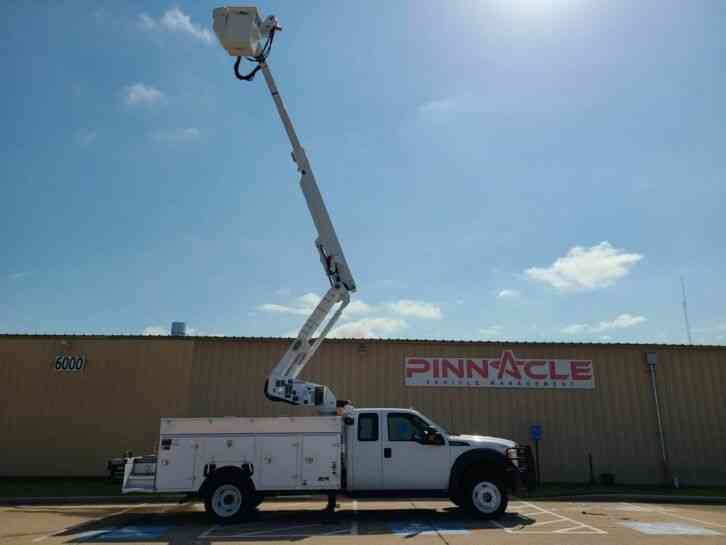 Ford F-550 AT40M MATERIAL HANDLER ALTEC BUCKET TRUCK (2014)
