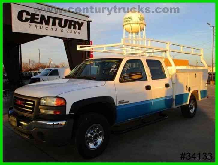 GMC 3500 SRW SIERRA CREW CAB SERVICE TRUCK (2006)