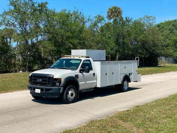 Ford F-550 4X4 Utility Service Truck Service Utility Truck (2008)