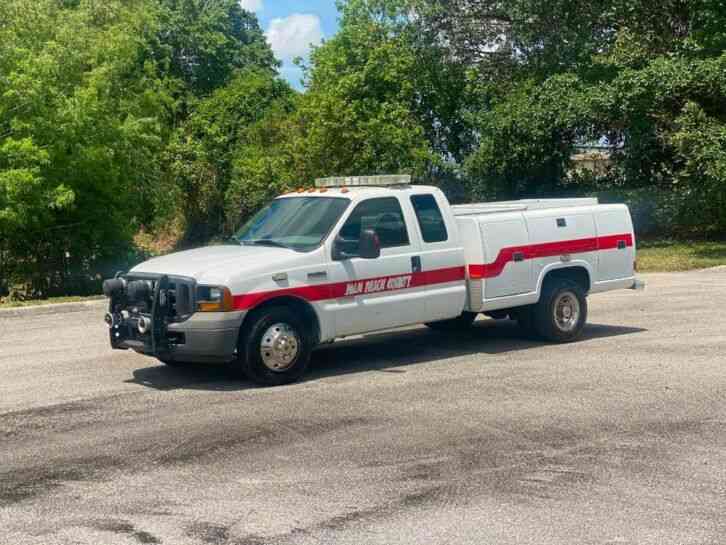Ford F-350 Utility Service Body Extended Cab (2005)