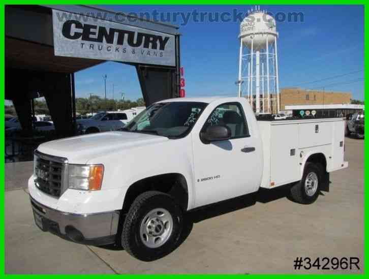 GMC 2500 4X4 SIERRA UTILITY TRUCK (2009)