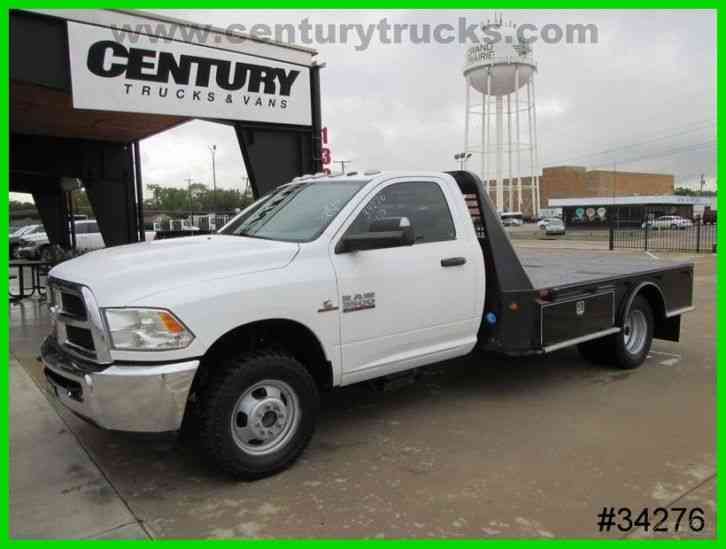 RAM 3500 4X4 DRW REGULAR CAB FLATBED (2015)