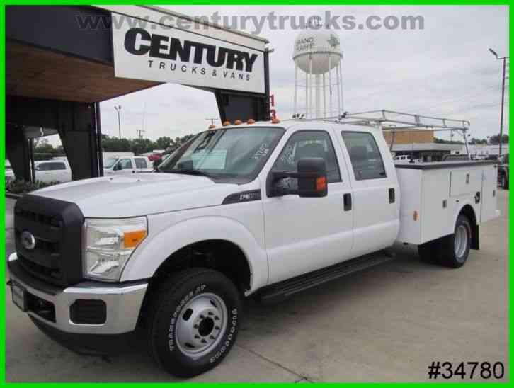 Ford F350 4X4 DRW SERVICE BODY TRUCK (2011)