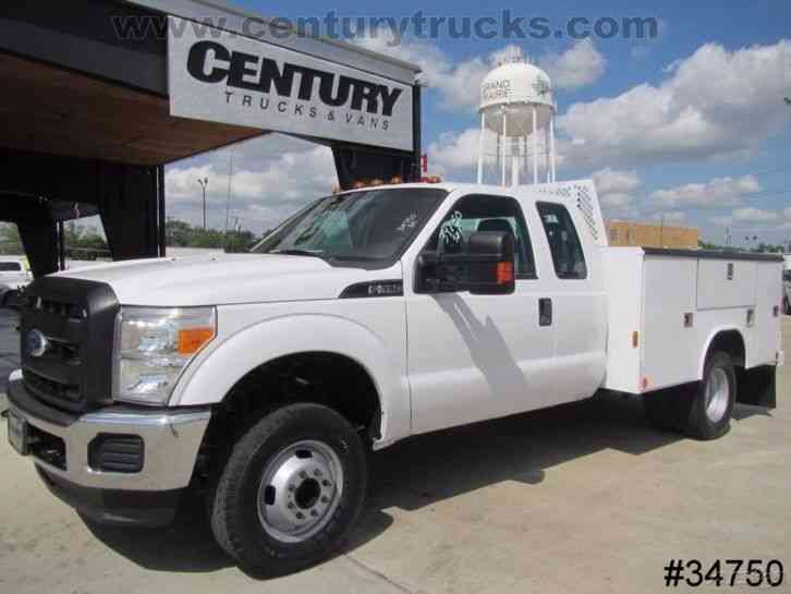 Ford F350 4X4 DRW SUPERCAB SERVICE TRUCK (2012)