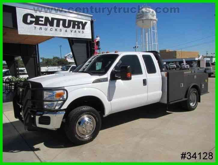 Ford F350 4X4 DRW SUPERCAB FLAT BED (2011)
