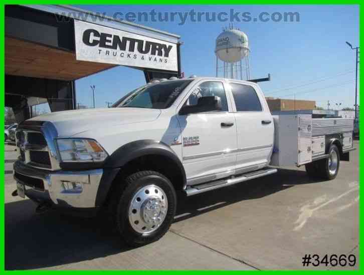 Dodge RAM 5500 4X4 CREW CAB FLAT BED (2014)