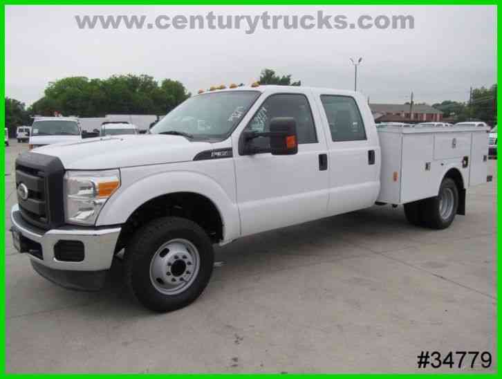 Ford F350 4X4 DRW CREW CAB SERVICE TRUCK (2011)