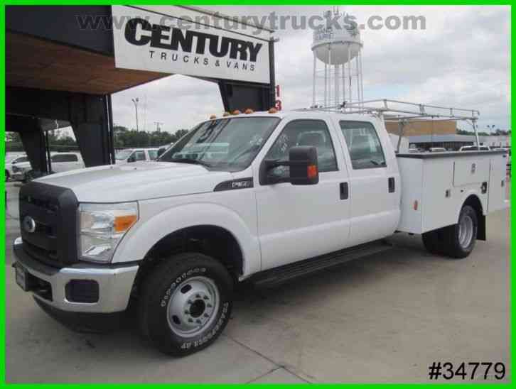 Ford F350 4X4 DRW CREW CAB SERVICE TRUCK (2011)