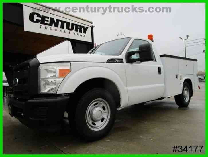 Ford F250 REGULAR CAB SERVICE BODY TRUCK (2011)