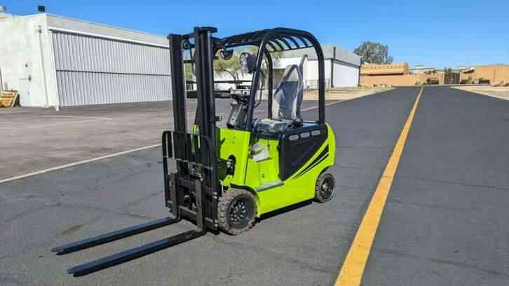 BRAND NEW GREEN FORKLIFT COMPANY 3000LBS ELECTRIC FORK LIFT