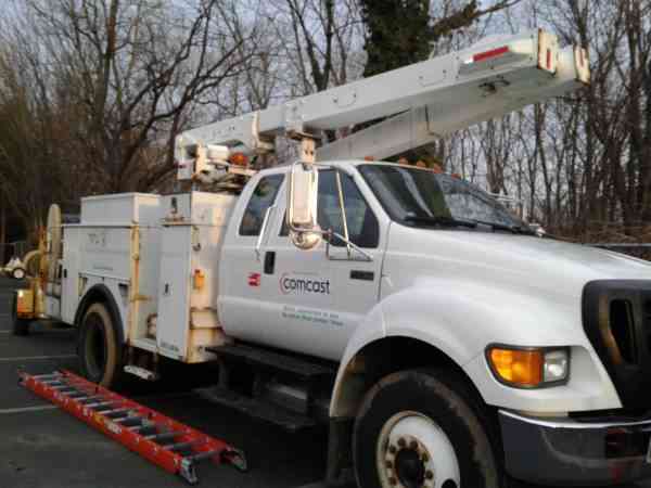 Ford F750 Super Duty extended cab (2008)