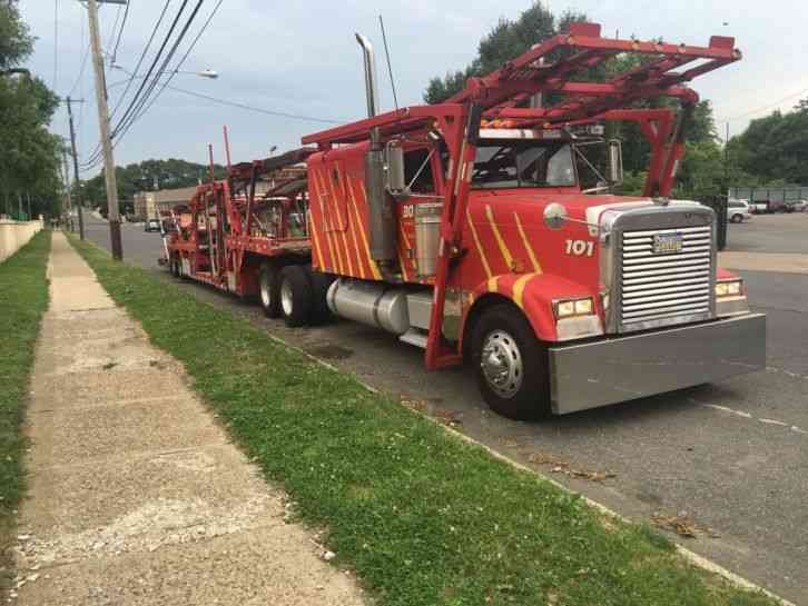 Freightliner classic xl car carrier (2000)