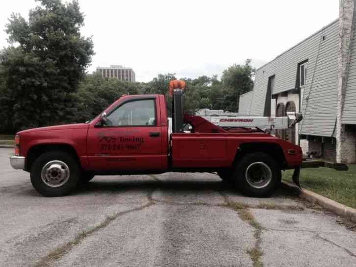 Chevrolet 3500 6. 5 Turbo Diesel Wrecker (1994)