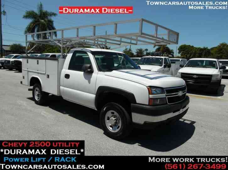 Chevrolet 2500 DURAMAX DIESEL Utility Truck (2006)