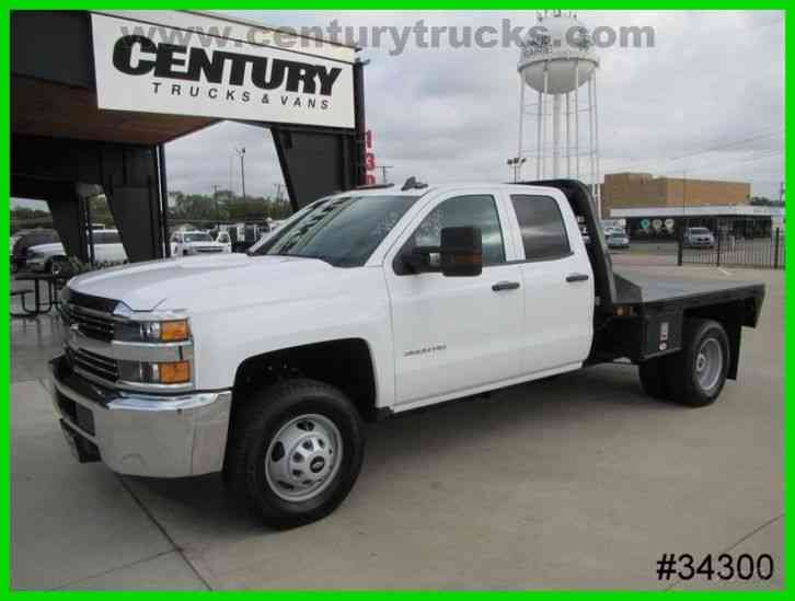 Chevrolet 3500HD Extended Cab Flatbed (2015)