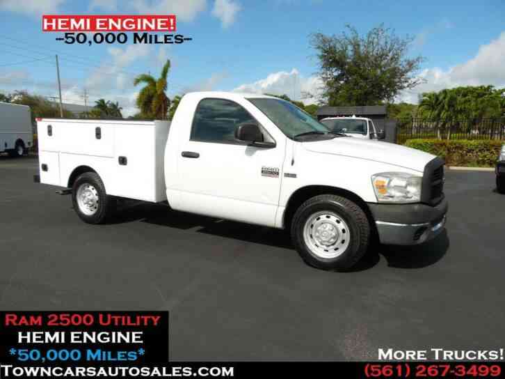 Dodge Ram 2500 Utility Truck 50, 000 Miles (2008)