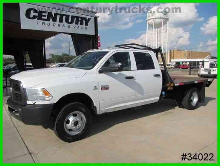 RAM 3500 4X4 DRW CREW CAB FLATBED (2012)