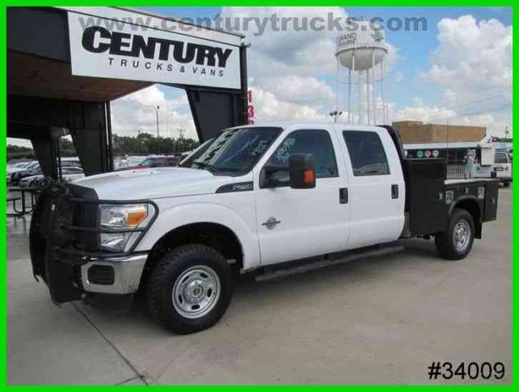 Ford F250 4X4 CREW CAB FLAT BED (2015)