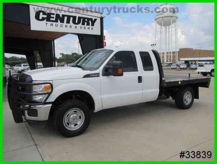 Ford F250 4X4 SUPERCAB FLAT BED (2014)