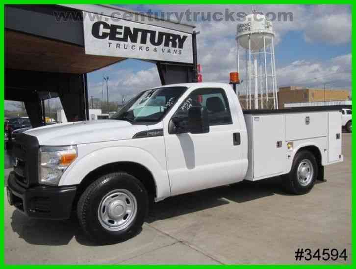 Ford F250 REGULAR CAB SERVICE BODY TRUCK (2013)