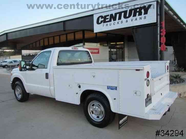 Ford F250 REGULAR CAB UTILITY TRUCK (2011) : Utility / Service Trucks 2011 Ford F250 6.2 Gas Towing Capacity
