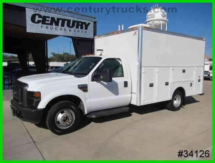 Ford F350 DRW KUV SERVICE BODY UTILITY TRUCK (2008)