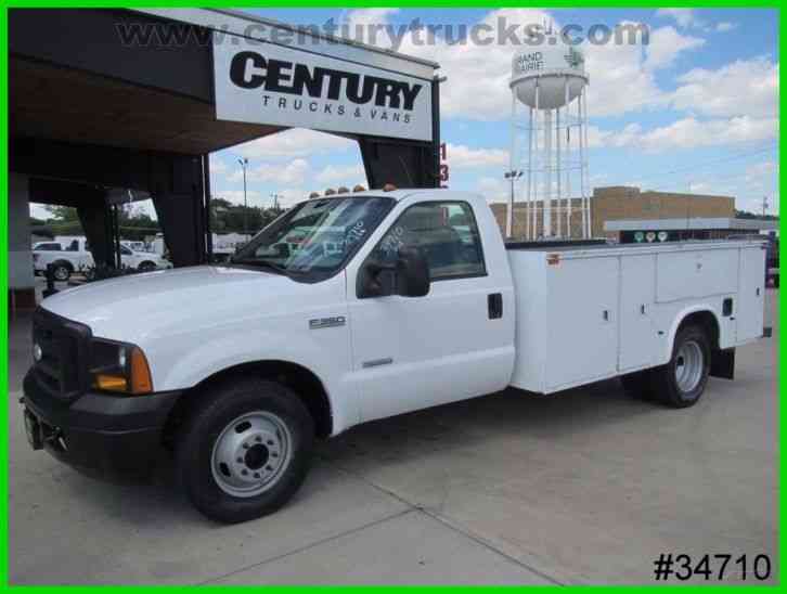 Ford F350 DRW REGULAR CAB SERVICE TRUCK (2006)