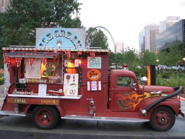 Ford Ice Cream Fire Truck Firetruck (1946)