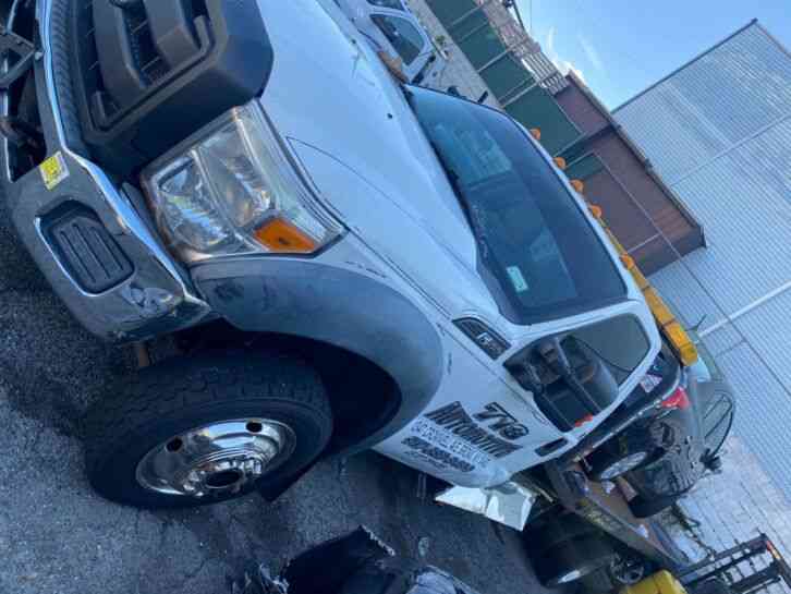 Flat Bed Tow Truck 2011 Ford F550 needs some work as is price