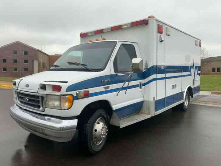Ford E350 7. 3L Diesel Type III Ambulance, ONLY 54k Miles, New Batteries & Tires