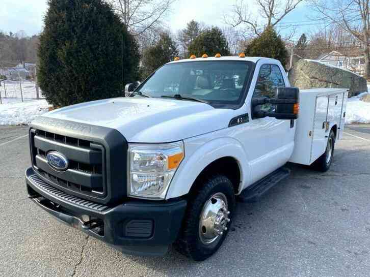 Ford F-350 1 Ton Utility Reading Body Tommy Gate 6. 2 Liter V8 Dually 2016