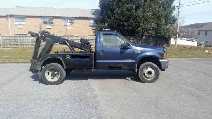 Ford F550 wrecker self loader (2001)