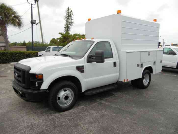 FORD F350 ENCLOSED KUV UTILITY TRUCK (2008)