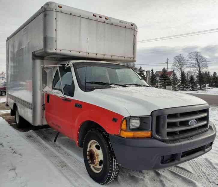 FORD F350 SUPER DUTY ALUMINUM BOX TRUCK / DELIVERY VAN