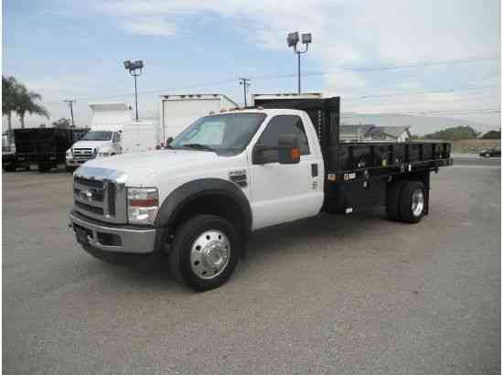Ford F550 14ft flatbed box dump or most rollback towing application (2010)