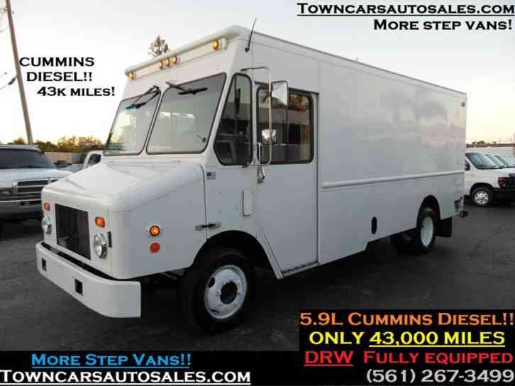 Freightliner MT55 Cummins diesel Step Van 47K (2007)