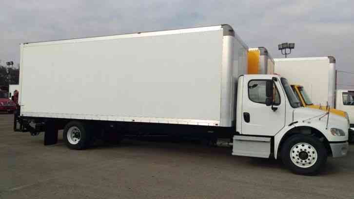 Freightliner M2 26FT BOX TRUCK HI CUBE AL. LIFT, 33, 000# gvwr (2014)