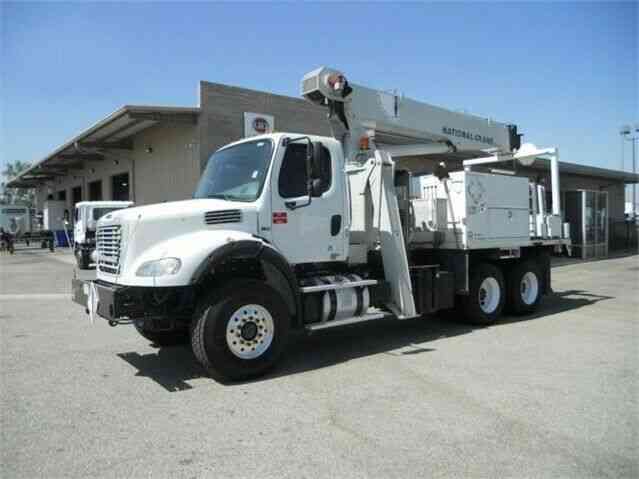 Freightliner 12' utility w/ 90' manitowoc national crane truck -w outriggers -TRACTOR PACKAGE- (2012)