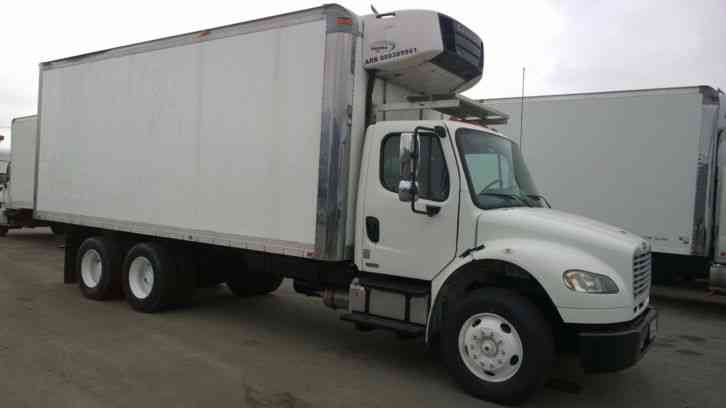 Freightliner M2 REEFER BOX TRUCK Cummins 260HP Allison AUTO-3000 - 2AXLE-TANDEM -41K MILES (2009)