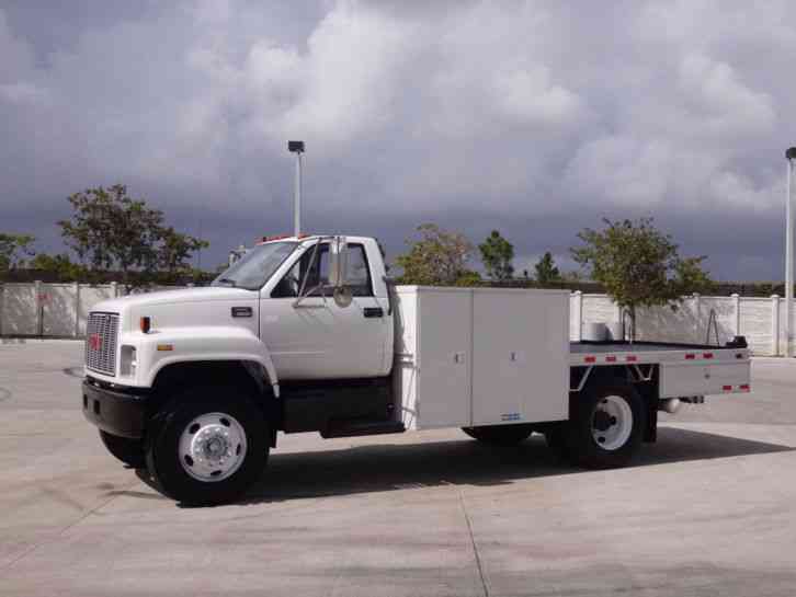 GMC C7500 Flatbed Utility Service Body (1999)