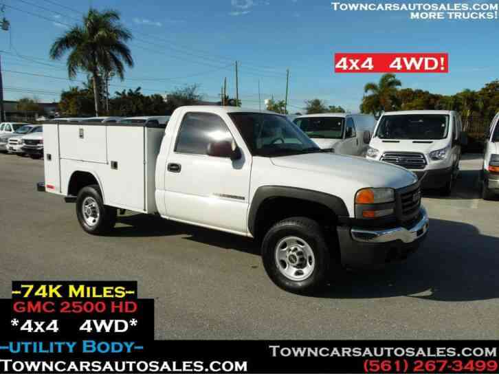 GMC 2500 Service Truck 4x4 7K Miles 4WD (2006)