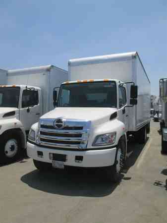 HINO 268 BOX TRUCK 24FT 26ft 29ft LIFTGATE Auto FREIGHT DELIVERY-WARRANTY- WE SHIP all over (2012)