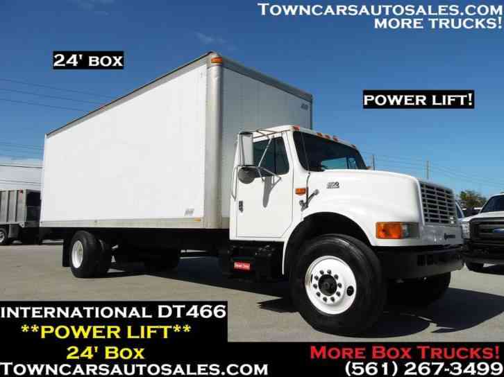 International 4700 DT466 Diesel Box Truck (2000)