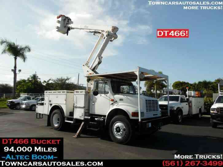 International 4700 DT466 Bucket Truck (1998)
