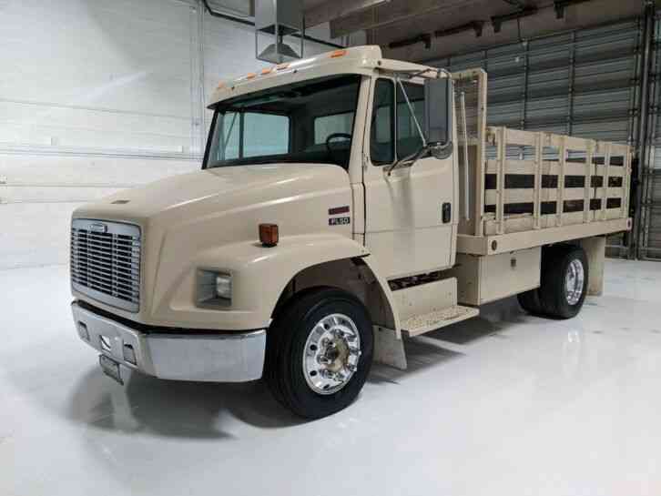 Freightliner FL Cummins Engine 12' Flatbed Tommy Lift Gate (1999)