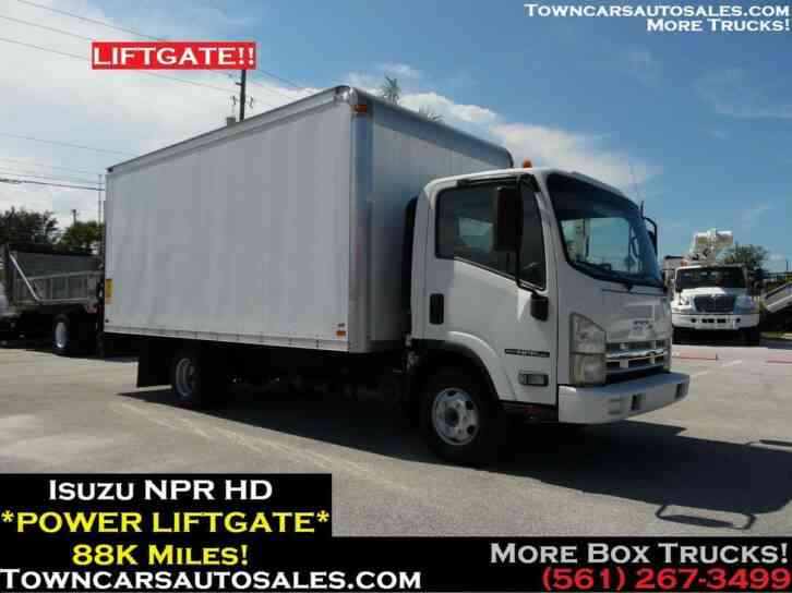 Isuzu NPR HD Box Truck POWER LIFTGATE (2010)