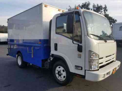 Isuzu NPR HD 11ft Plumabers Box Truck 14000# GVWR (2014)