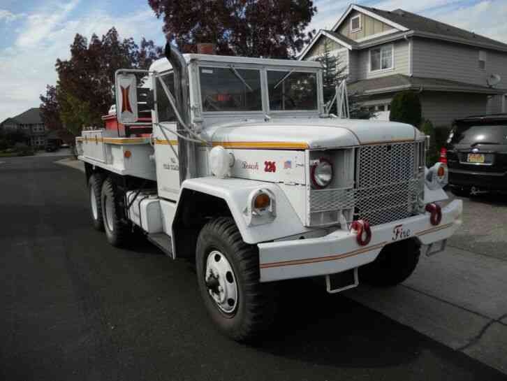 Kaiser 2. 5 ton 6x6 Turbo Diesel Wildland Engine (1990)